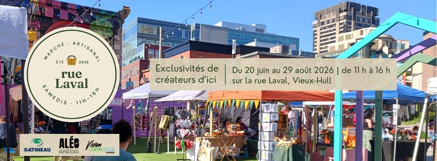 Le marché de la rue Laval