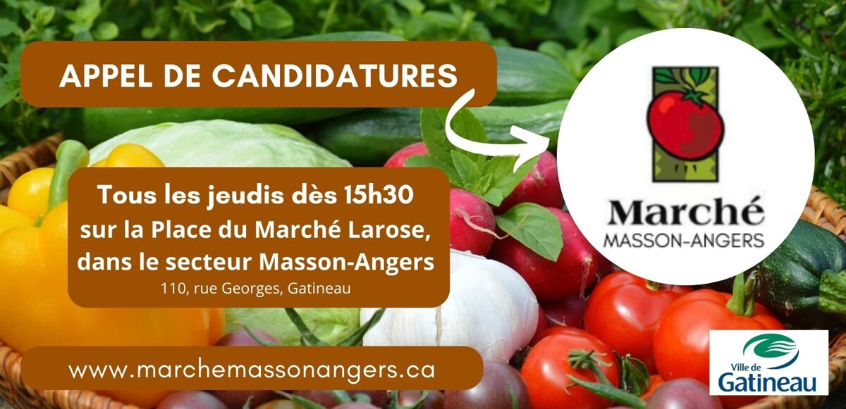 Le marché Masson-Angers