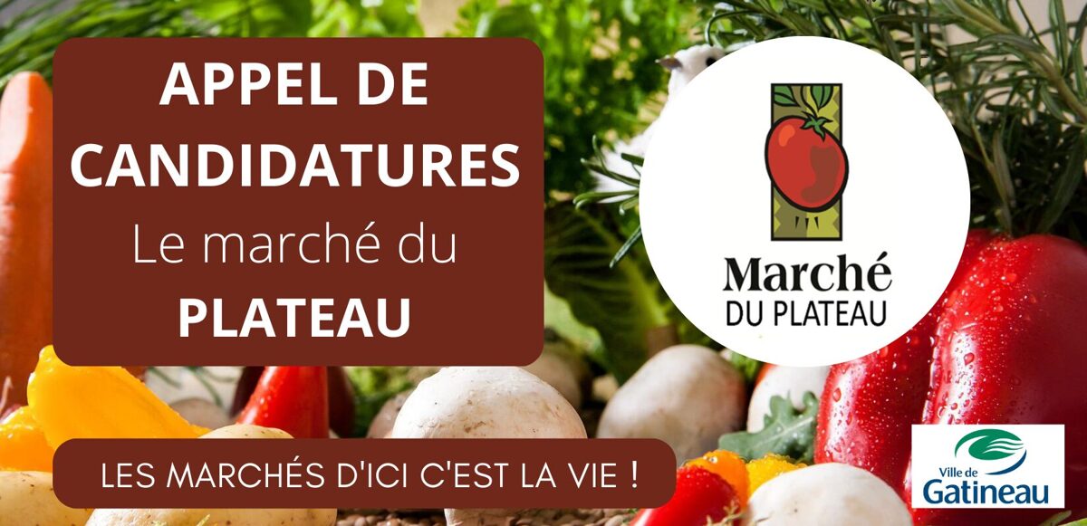 Inscriptions au marché du Plateau